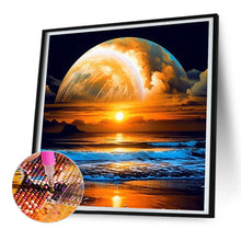 Load image into Gallery viewer, Moonlight By The Sea 30*30CM (canvas) Full Round Drill Diamond Painting
