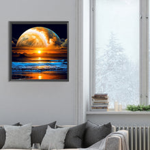 Load image into Gallery viewer, Moonlight By The Sea 30*30CM (canvas) Full Round Drill Diamond Painting
