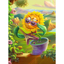 Load image into Gallery viewer, Funny Sunflower 45*60CM (canvas) Full Square Drill Diamond Painting
