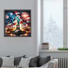 Load image into Gallery viewer, American Eagle 30*30CM (canvas) Full Round Drill Diamond Painting
