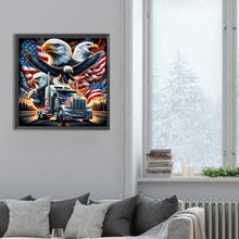 Load image into Gallery viewer, American Eagle 30*30CM (canvas) Full Round Drill Diamond Painting
