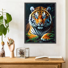 Load image into Gallery viewer, Tiger 30*40CM (canvas) Full Round Drill Diamond Painting
