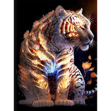 Load image into Gallery viewer, Tiger 30*40CM (canvas) Full Round Drill Diamond Painting
