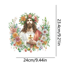 Load image into Gallery viewer, Acrylic Jesus Easter Egg Single-Sided 5D DIY Diamond Painting Hanging Pendant
