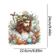 Load image into Gallery viewer, Acrylic Jesus Easter Egg Single-Sided 5D DIY Diamond Painting Hanging Pendant
