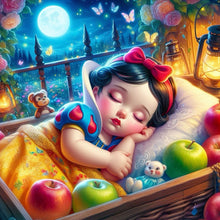 Load image into Gallery viewer, Sleeping Snow White 30*30CM (canvas) Full Round Drill Diamond Painting
