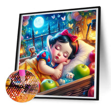 Load image into Gallery viewer, Sleeping Snow White 30*30CM (canvas) Full Round Drill Diamond Painting
