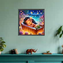 Load image into Gallery viewer, Sleeping Princess Moana 30*30CM (canvas) Full Round Drill Diamond Painting
