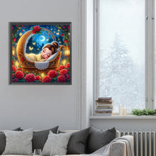 Load image into Gallery viewer, Sleeping Princess Belle 30*30CM (canvas) Full Round Drill Diamond Painting
