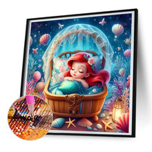 Load image into Gallery viewer, Sleeping Mermaid Princess 30*30CM (canvas) Full Round Drill Diamond Painting
