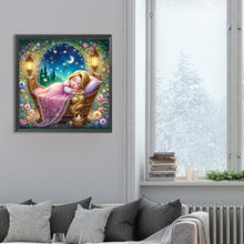 Load image into Gallery viewer, Sleeping Rapunzel 30*30CM (canvas) Full Round Drill Diamond Painting
