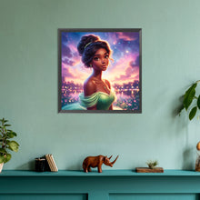Load image into Gallery viewer, Beautiful Modern Princess Tiana 30*30CM (canvas) Full Round Drill Diamond Painting
