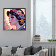 Load image into Gallery viewer, Beautiful Modern Snow White Princess 30*30CM (canvas) Full Round Drill Diamond Painting
