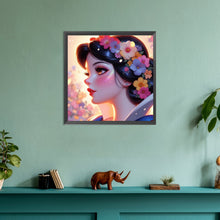Load image into Gallery viewer, Beautiful Modern Snow White Princess 30*30CM (canvas) Full Round Drill Diamond Painting
