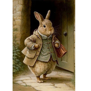 Rabbit 45*60CM (canvas) Full Square Drill Diamond Painting