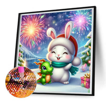 Load image into Gallery viewer, Dragon And Rabbit 30*30CM (canvas) Full Round Drill Diamond Painting
