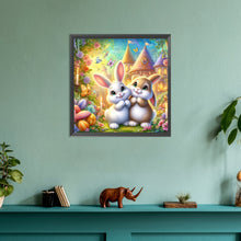 Load image into Gallery viewer, Two Rabbits 30*30CM (canvas) Full Round Drill Diamond Painting
