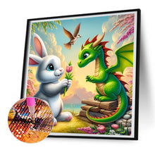 Load image into Gallery viewer, Rabbit And Dragon 30*30CM (canvas) Full Round Drill Diamond Painting
