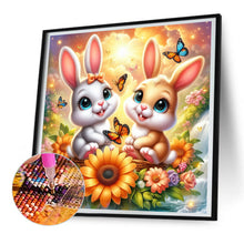 Load image into Gallery viewer, Two Rabbits 30*30CM (canvas) Full Round Drill Diamond Painting
