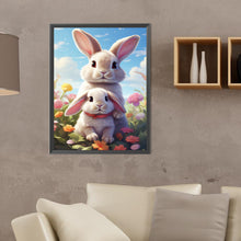 Load image into Gallery viewer, Garden Rabbit 30*40CM (canvas) Full Round Drill Diamond Painting
