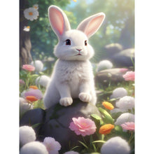 Load image into Gallery viewer, Garden Rabbit 30*40CM (canvas) Full Round Drill Diamond Painting
