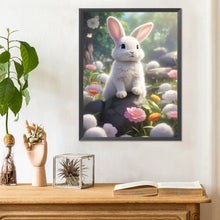 Load image into Gallery viewer, Garden Rabbit 30*40CM (canvas) Full Round Drill Diamond Painting
