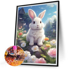 Load image into Gallery viewer, Garden Rabbit 30*40CM (canvas) Full Round Drill Diamond Painting
