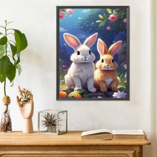 Load image into Gallery viewer, Garden Rabbit 30*40CM (canvas) Full Round Drill Diamond Painting
