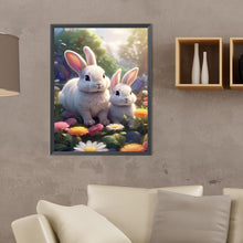 Load image into Gallery viewer, Garden Rabbit 30*40CM (canvas) Full Round Drill Diamond Painting
