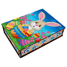 Load image into Gallery viewer, Wooden Rabbit Easter Eggs DIY Special Shaped Diamond Painting Jewelry Organiser
