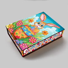 Load image into Gallery viewer, Wooden Rabbit Easter Eggs DIY Special Shaped Diamond Painting Jewelry Organiser
