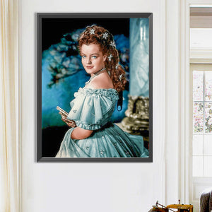 Princess Sissi 50*65CM (canvas) Full Round Drill Diamond Painting