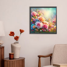 Load image into Gallery viewer, Roses 30*30CM (canvas) Full Round Drill Diamond Painting
