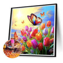 Load image into Gallery viewer, Tulips 30*30CM (canvas) Full Round Drill Diamond Painting
