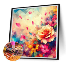 Load image into Gallery viewer, 3D Rose 30*30CM (canvas) Full Round Drill Diamond Painting
