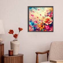 Load image into Gallery viewer, 3D Rose 30*30CM (canvas) Full Round Drill Diamond Painting
