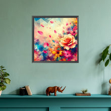 Load image into Gallery viewer, 3D Rose 30*30CM (canvas) Full Round Drill Diamond Painting
