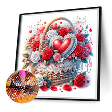 Load image into Gallery viewer, Love Roses 30*30CM (canvas) Full Round Drill Diamond Painting
