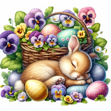 Load image into Gallery viewer, Easter Bunny 30*30CM (canvas) Full Square Drill Diamond Painting
