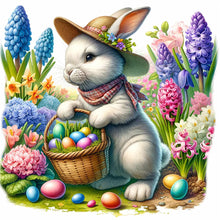 Load image into Gallery viewer, Easter Bunny 30*30CM (canvas) Full Square Drill Diamond Painting
