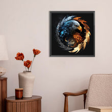 Load image into Gallery viewer, Ice Fire Eagle 30*30CM (canvas) Full Round Drill Diamond Painting
