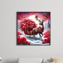 Load image into Gallery viewer, Rose Elk 30*30CM (canvas) Full Round Drill Diamond Painting
