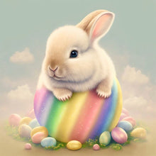 Load image into Gallery viewer, Easter Bunny 30*30CM (canvas) Full Round Drill Diamond Painting
