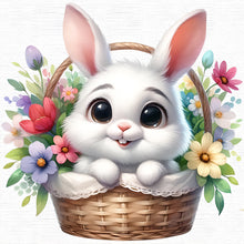 Load image into Gallery viewer, Easter Bunny 30*30CM (canvas) Full Round Drill Diamond Painting
