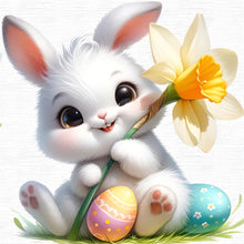 Load image into Gallery viewer, Easter Bunny 30*30CM (canvas) Full Round Drill Diamond Painting
