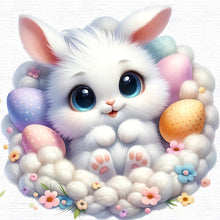 Load image into Gallery viewer, Easter Bunny 30*30CM (canvas) Full Round Drill Diamond Painting
