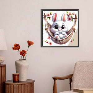 Easter Bunny 30*30CM (canvas) Full Round Drill Diamond Painting