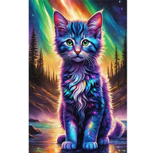 Load image into Gallery viewer, Aurora Kitten 40*60CM (canvas) Full Round Drill Diamond Painting
