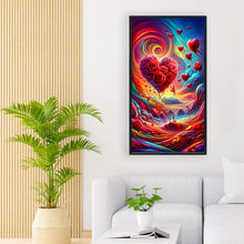 Load image into Gallery viewer, Dreamy Clouds Rose Love 40*70CM (canvas) Full Round Drill Diamond Painting
