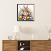 Load image into Gallery viewer, Easter Egg Bunny 30*30CM (canvas) Partial Special-Shaped Drill Diamond Painting
